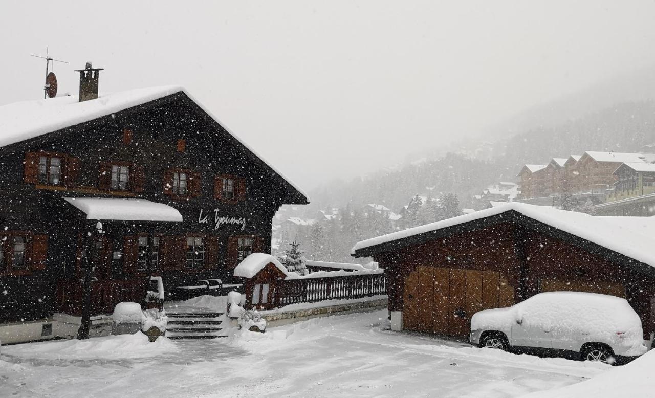 Auberge La Tzoumaz Dış mekan fotoğraf