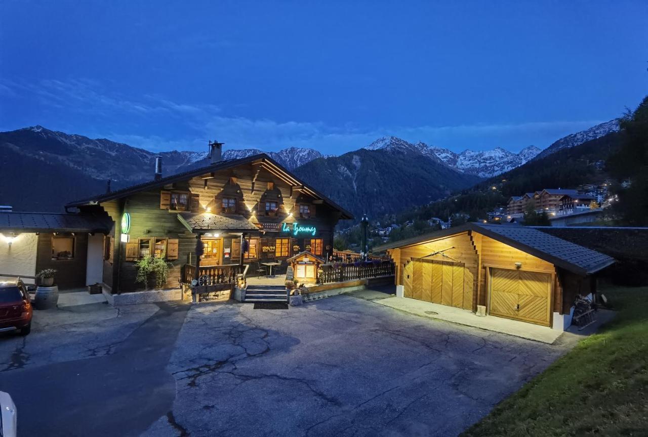 Auberge La Tzoumaz Dış mekan fotoğraf